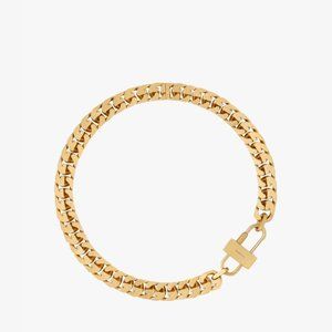 Small G Chain Lock Necklace